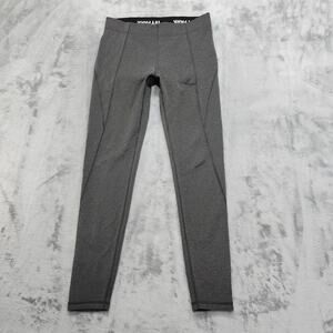 IVY PARK Leggings Womens M Gray Mid Rise Ankle Compression Zip Pocket Workout